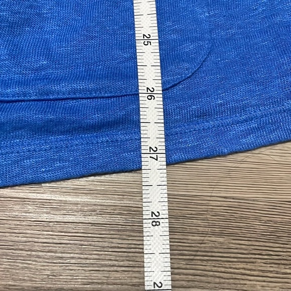 Talbots open cardigan lightweight Linen sweater Women’s XL Blue Beach Coastal - Picture 9 of 11